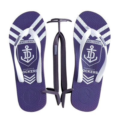 AFL - Fremantle Dockers Thongs + Additional Straps - Boomerangz Footwear