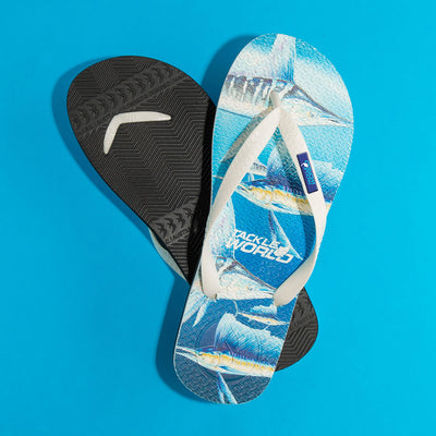 CLEARANCE - TW Marlin + White Additional Straps - Boomerangz Footwear