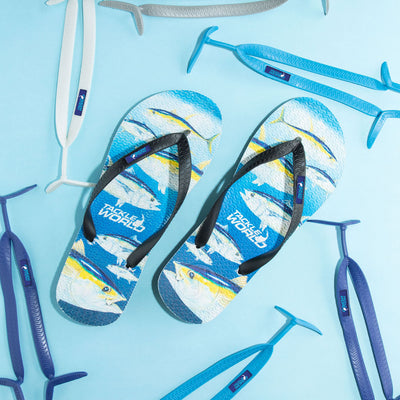 CLEARANCE - TW Tuna + Yellow Additional Straps - Boomerangz Footwear